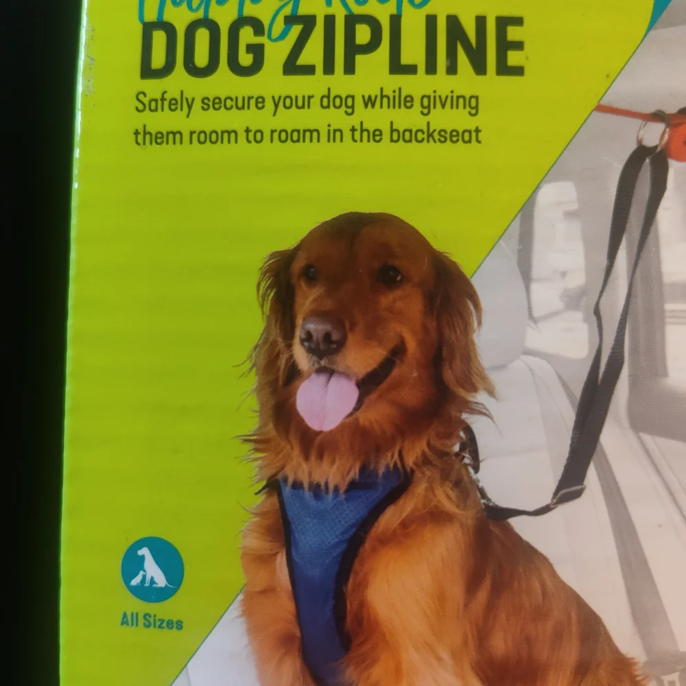 PetSafe Happy Ride Dog Zipline - Black